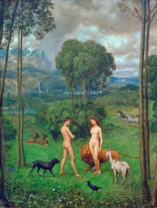 In paradiso da Hans Thoma